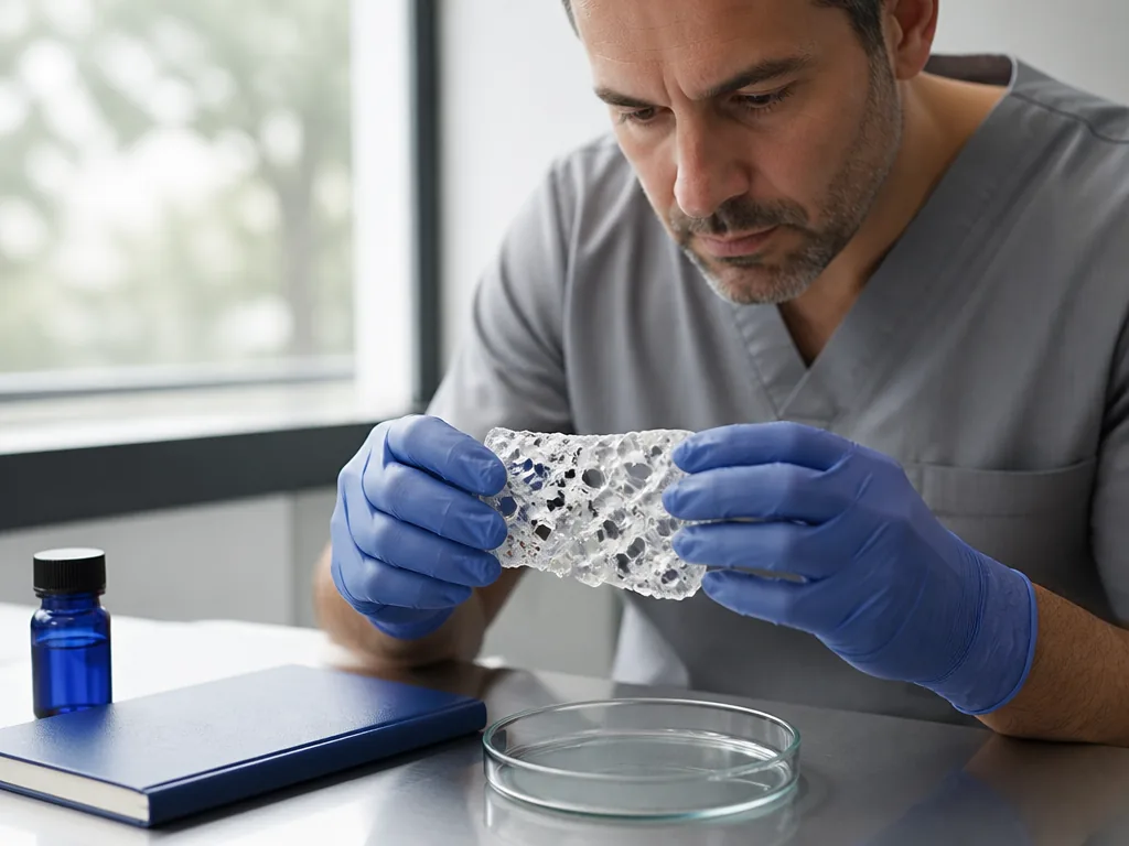 Gel-Schwamm könnte die Knochenregeneration beschleunigen : Wie das Prinzip funktioniert
